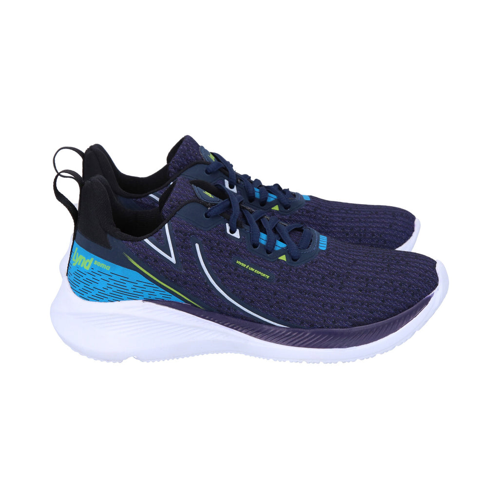 Zapatilla Mujer Soma Azul/Negro Lynd