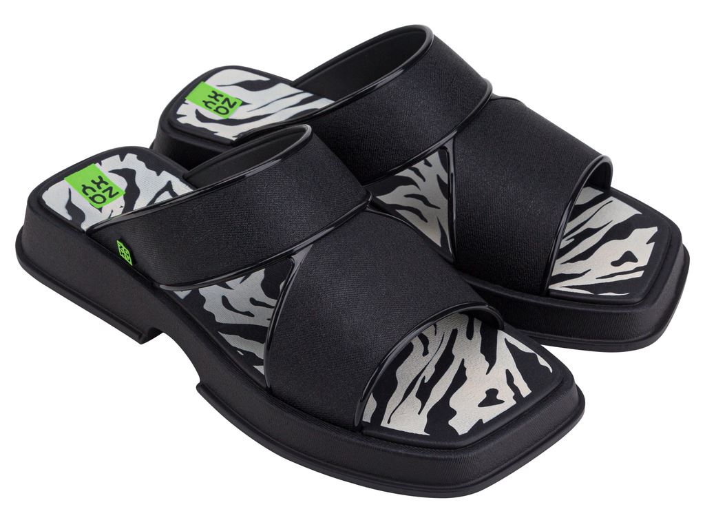 Sandalia Mujer Negro Millenium 318 Zaxy