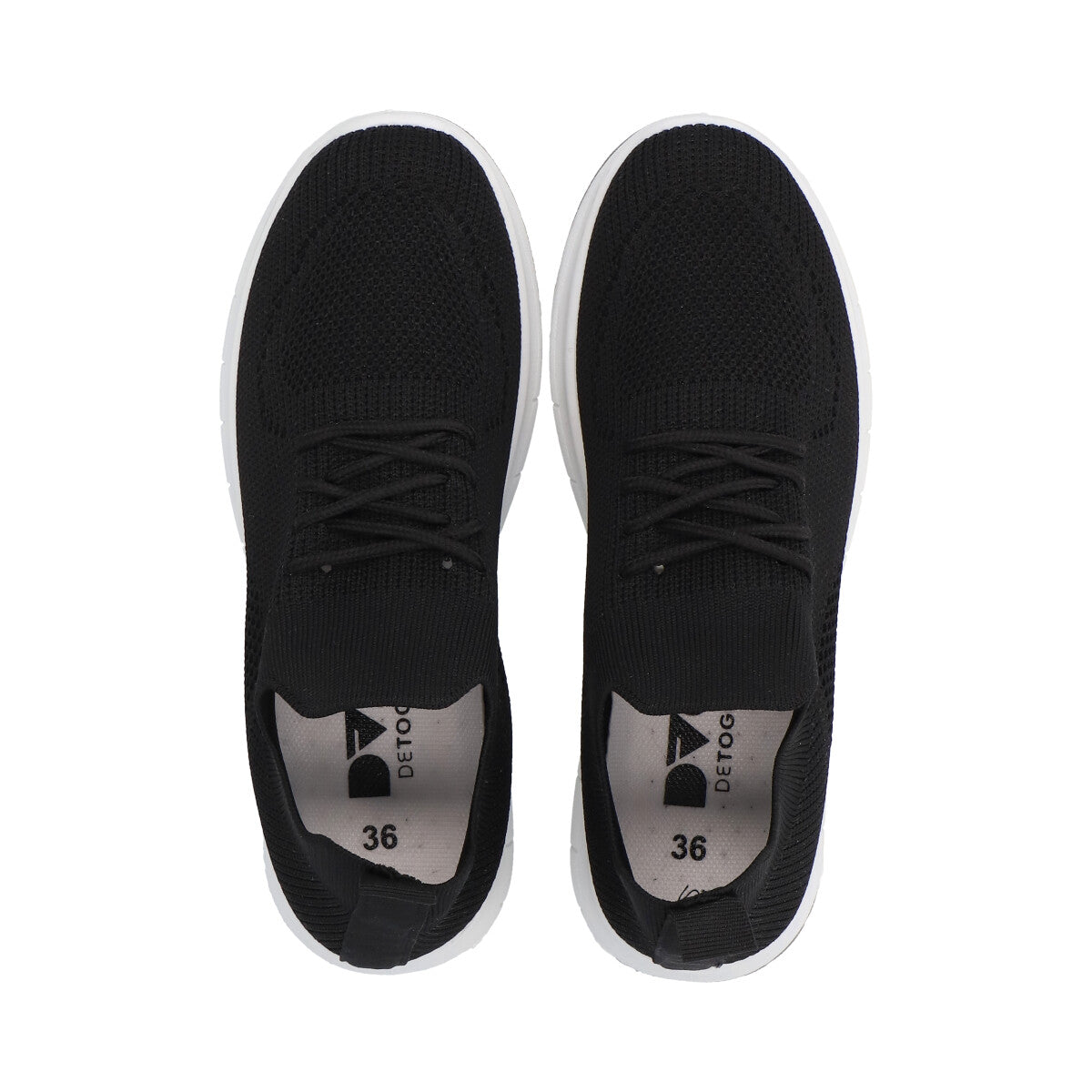 Zapatilla Urbana Mujer Negro Magda  Detogni