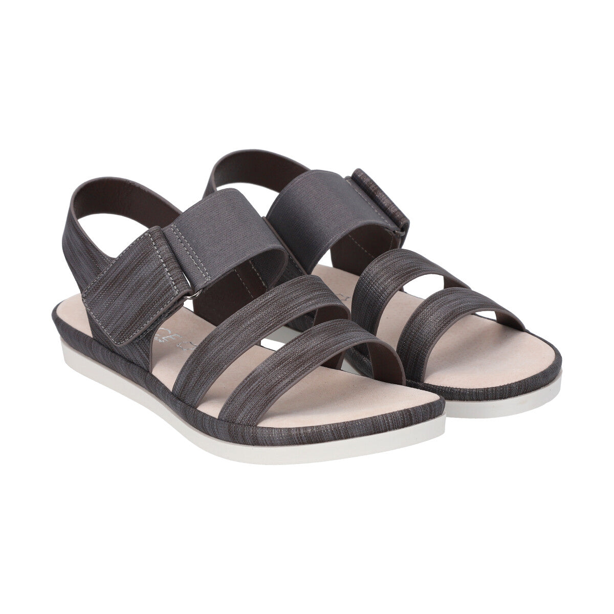 Sandalia Mujer Gris Macu Police