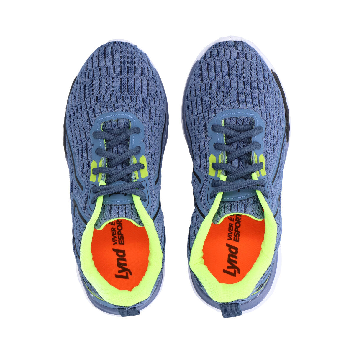 Zapatilla Infantil Eclipse Azul/Verde Lynd