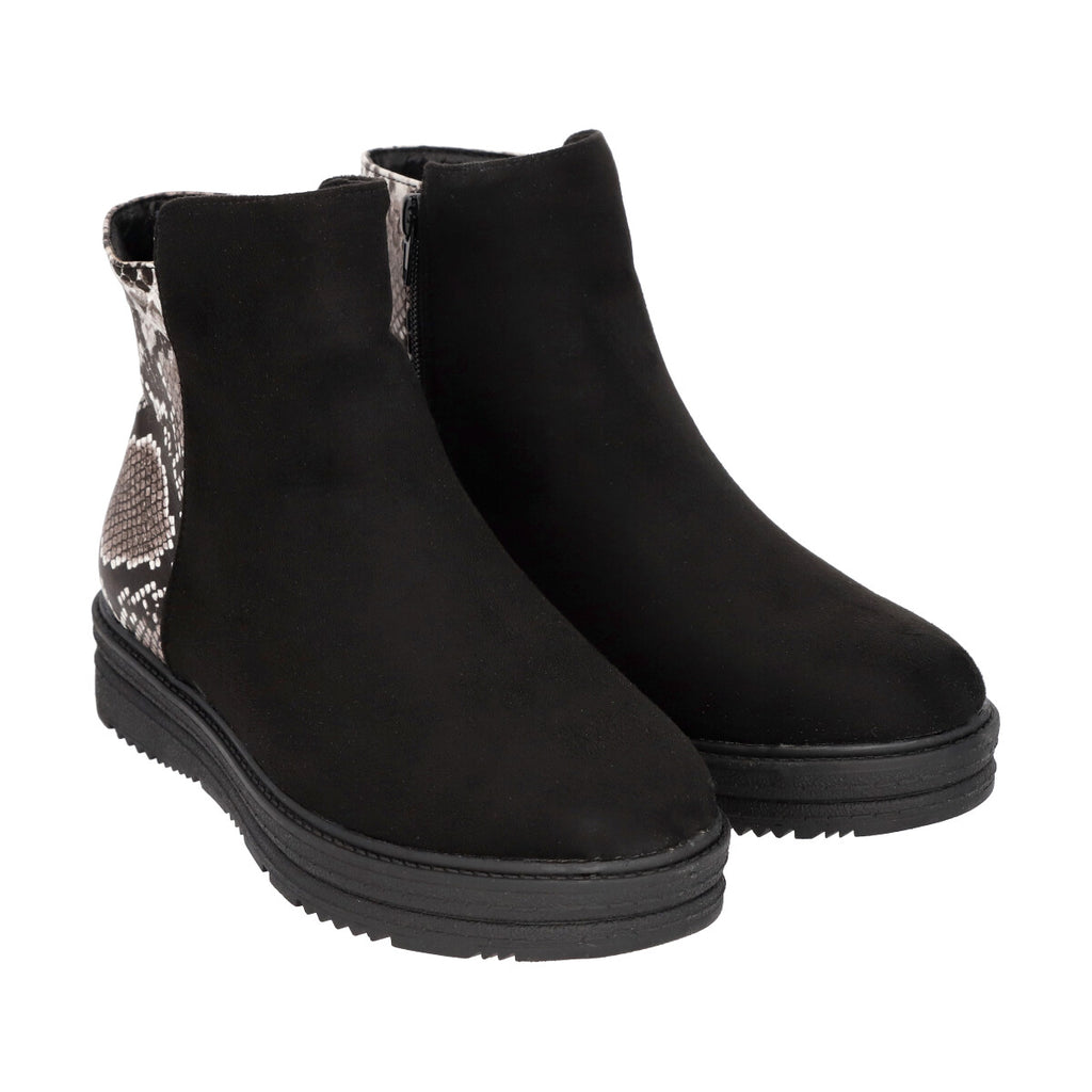 Botin Mujer Negro Snake 005 Police