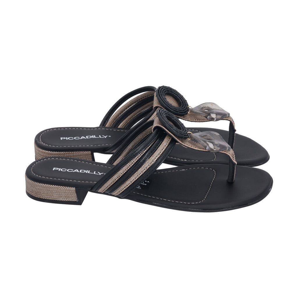 Sandalia Mujer 6239 Gabi Negro Piccadilly