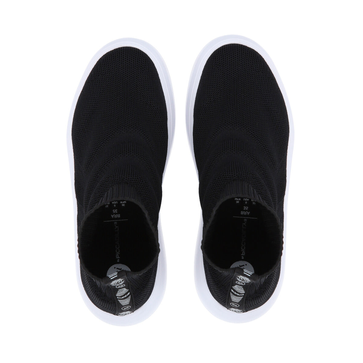 Zapatilla Mujer Negro Leticia 5052 Piccadilly