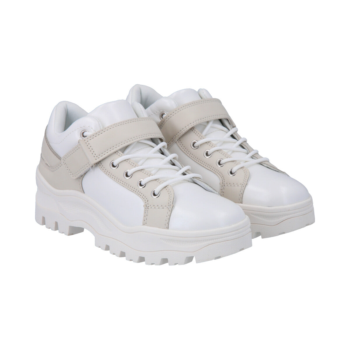 Zapatilla Urbana Mujer Blanco Solid Police