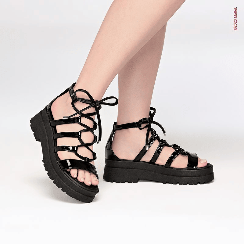 Sandalia Mujer 220072 Barbie Negro Piccadilly