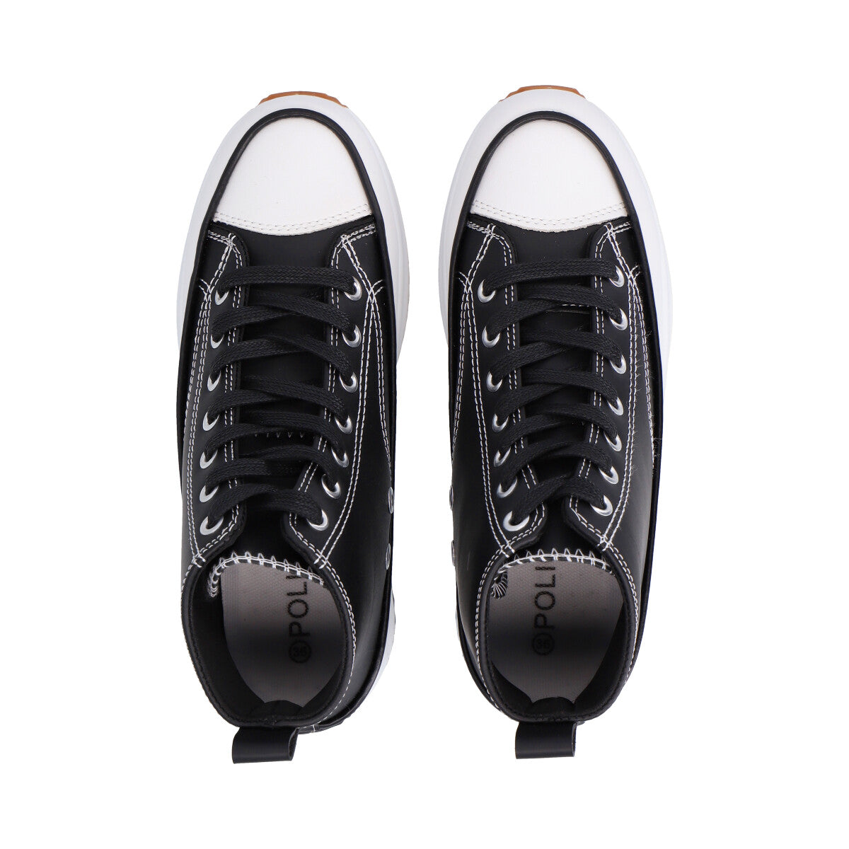 Zapatilla Urbana Mujer Negro Cherry Police