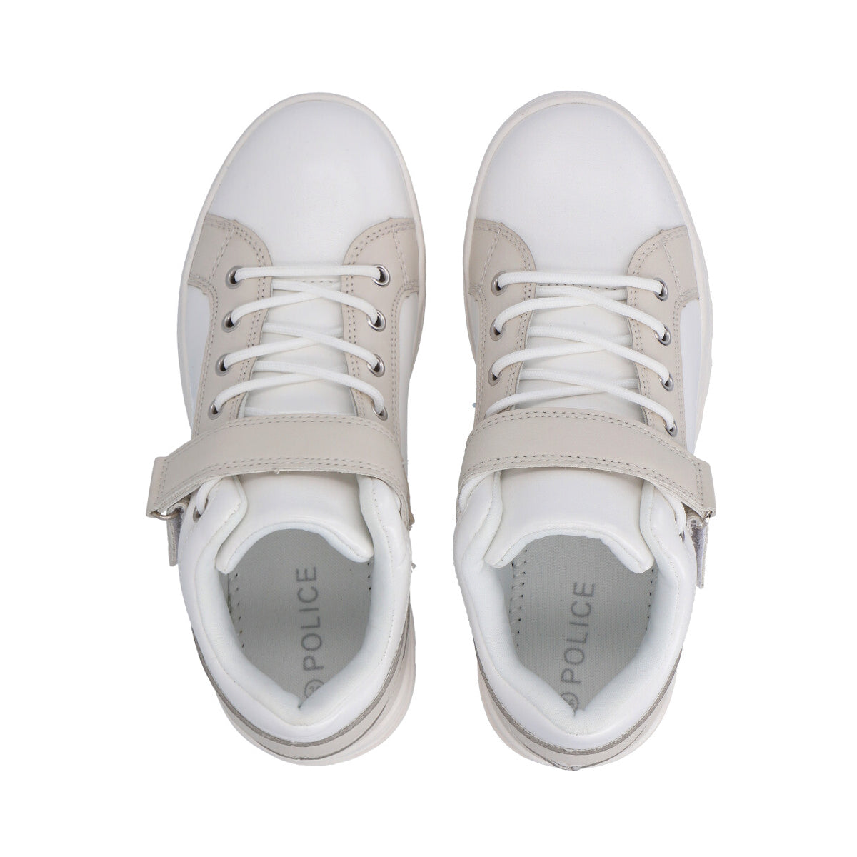 Zapatilla Urbana Mujer Blanco Solid Police