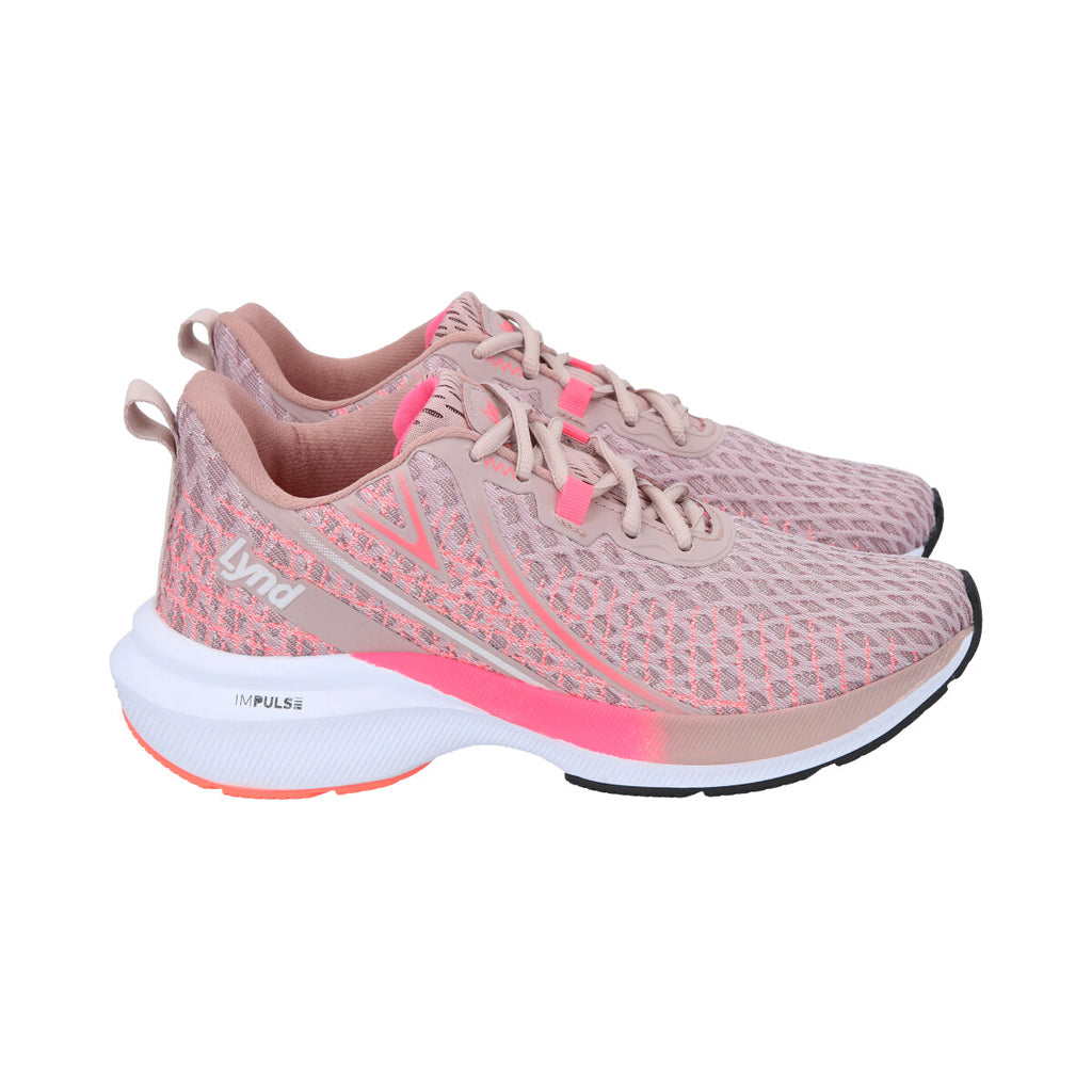 Zapatilla Mujer Grid Rosa Lynd