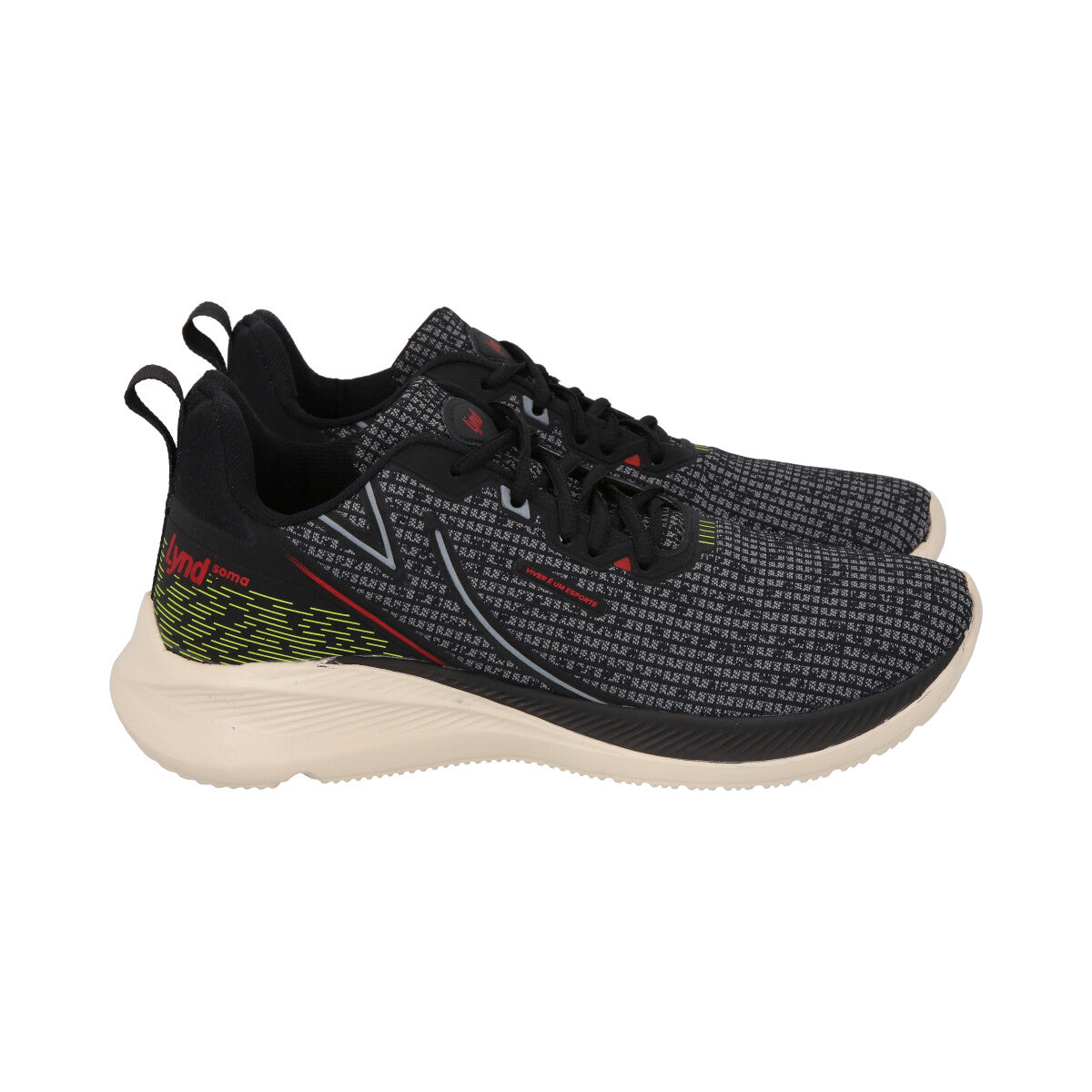 Zapatilla Hombre Soma Negro Lynd