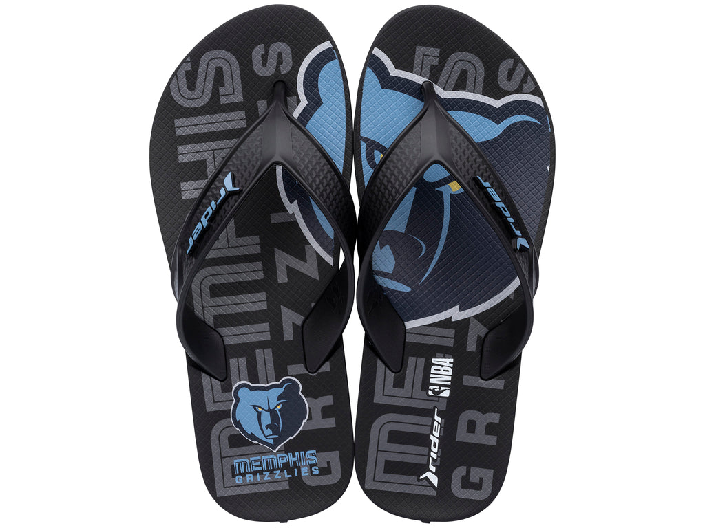 Sandalia Hombre  Negro/Azul Memphis  Rider