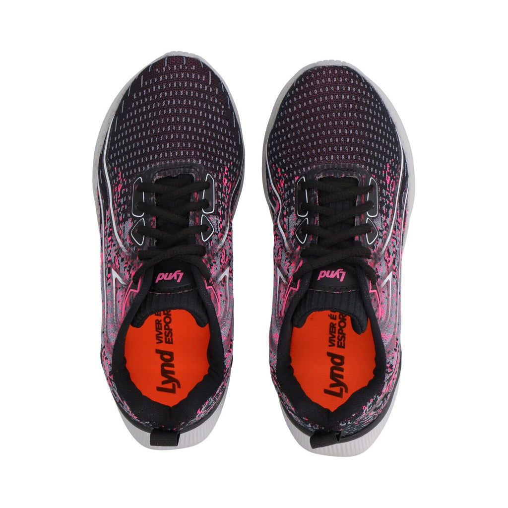 Zapatilla Infantil Voraz Negro Lynd