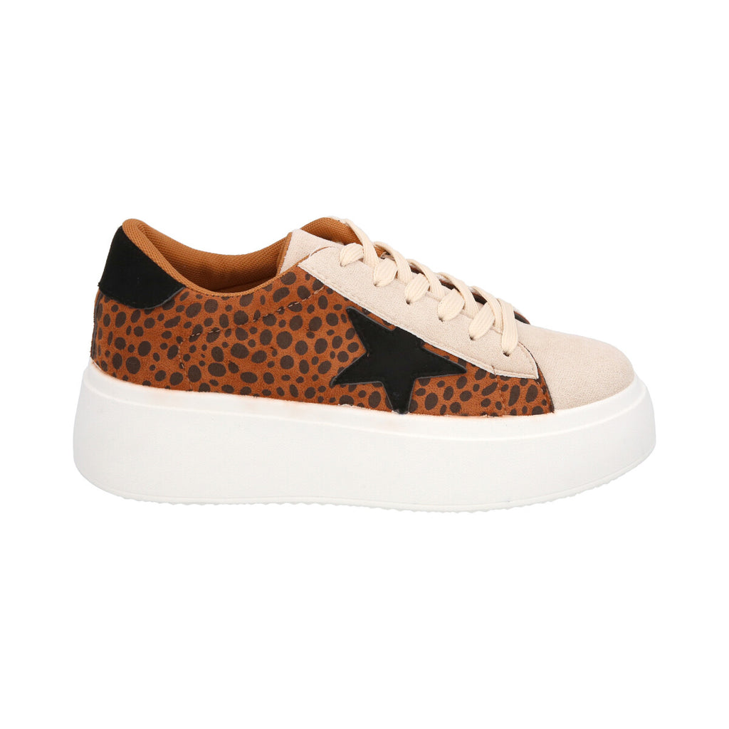 Zapatilla Urbana Star Animal Print Police