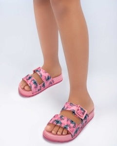 Sandalia Infantil Rosa Stich Summer Ipanema