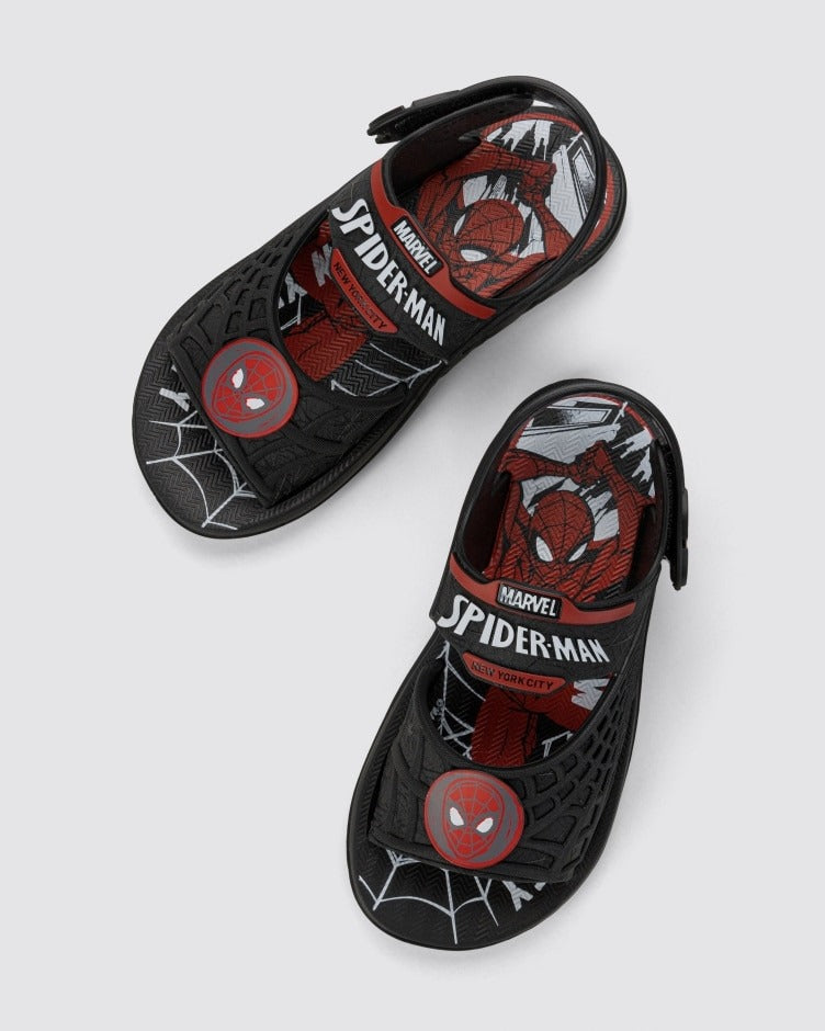 Sandalia Niño Negro/Rojo Spiderman 2 Ipanema
