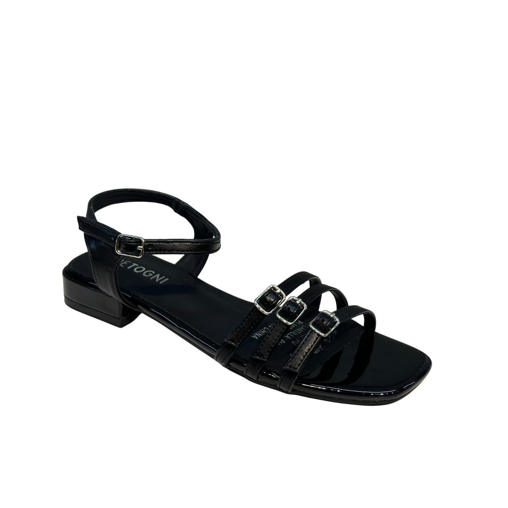 Sandalia Mujer Negro Sofie Detogni
