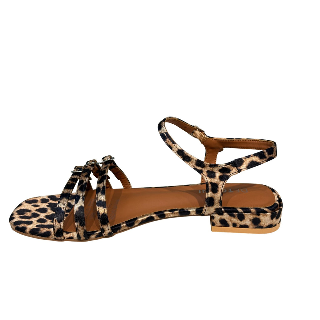 Sandalia Mujer Animal Print Sofie Detogni