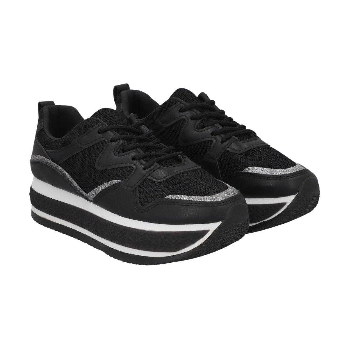 Zapatilla Urbana Mujer Negro Rock 173 Police