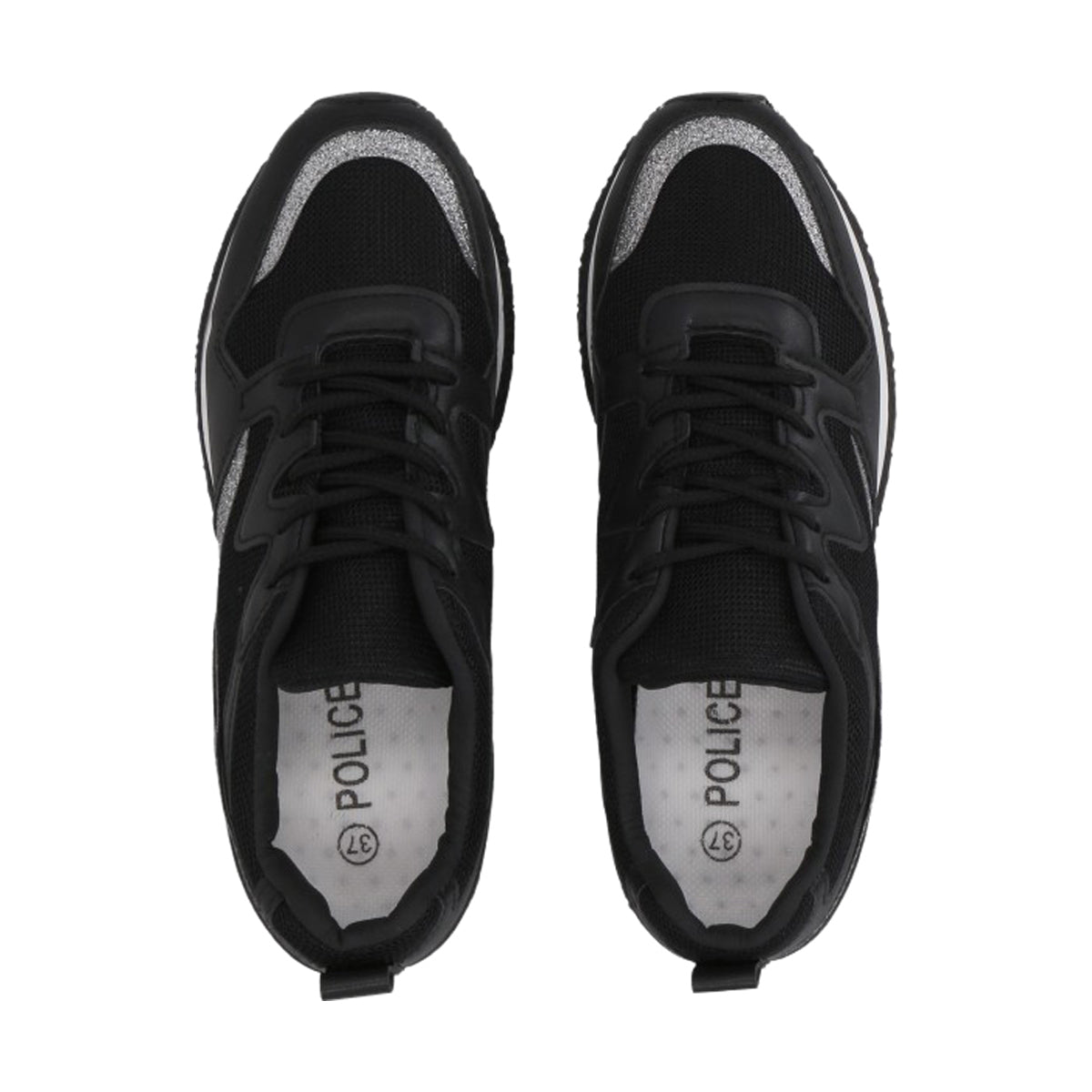 Zapatilla Urbana Mujer Negro Rock 173 Police