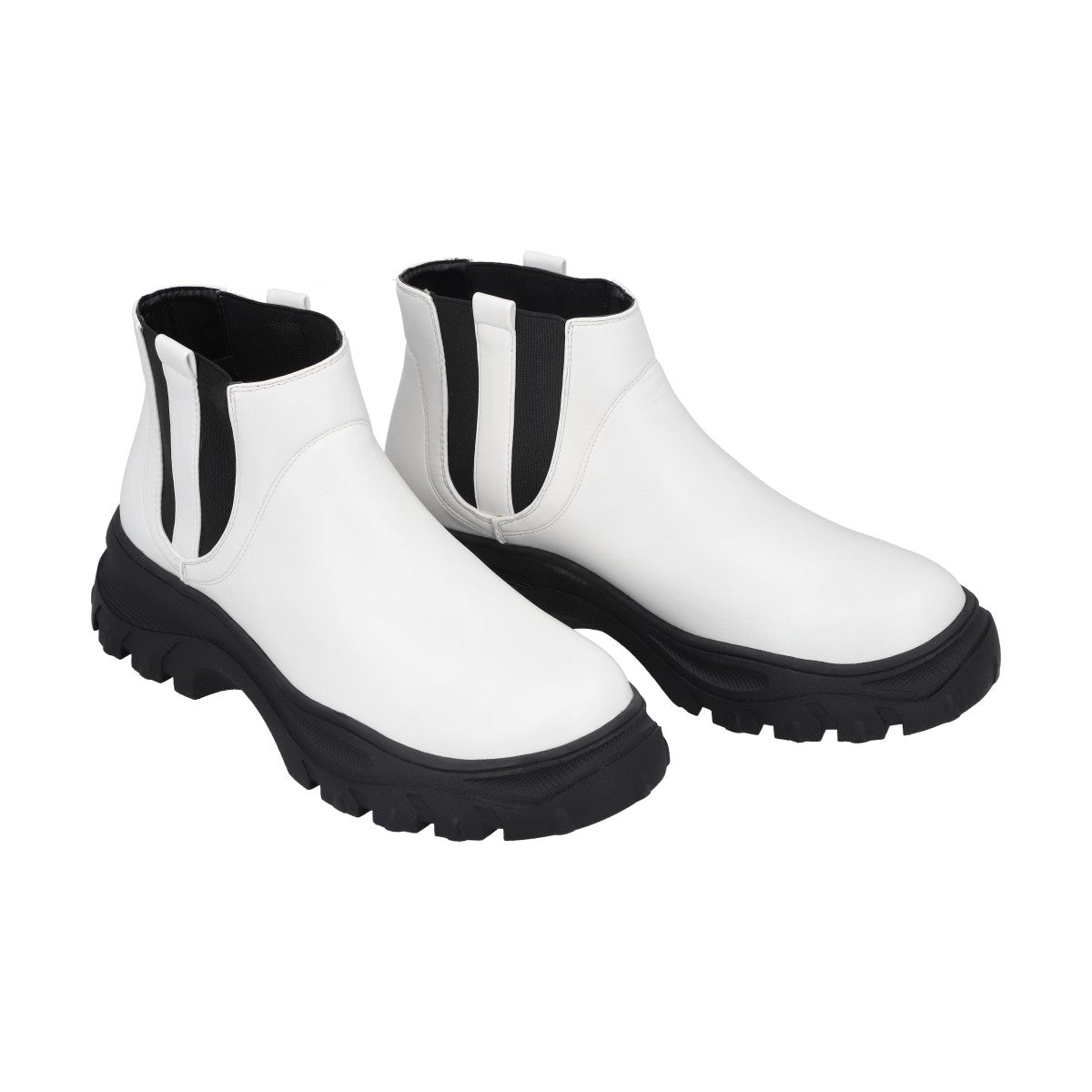 Botin Mujer Blanco Cota Police