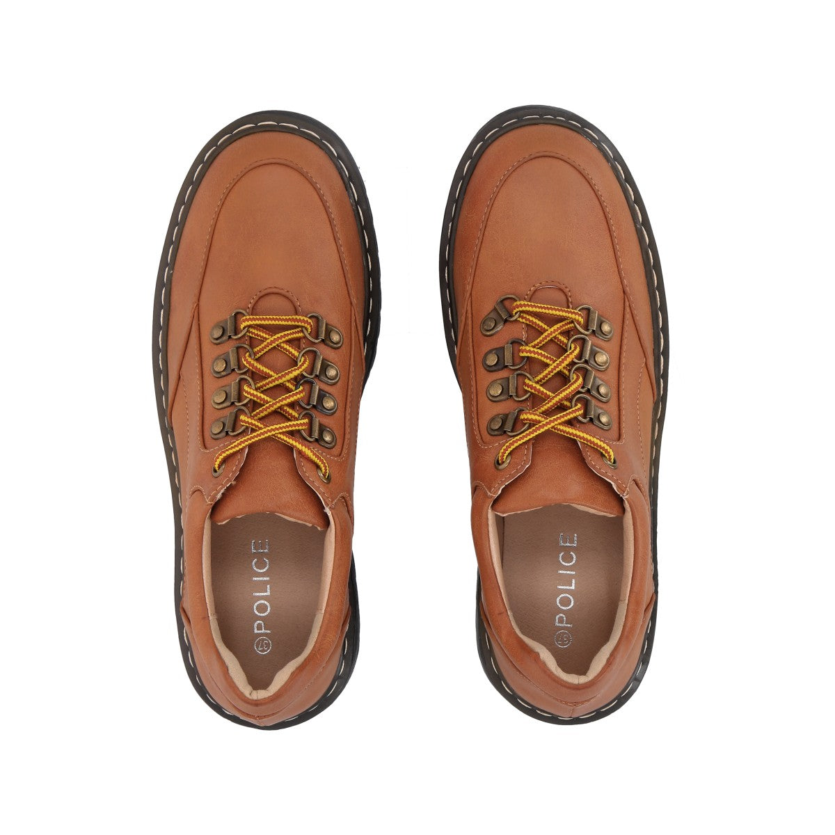 Mocasin Mujer Camel Lenny Police