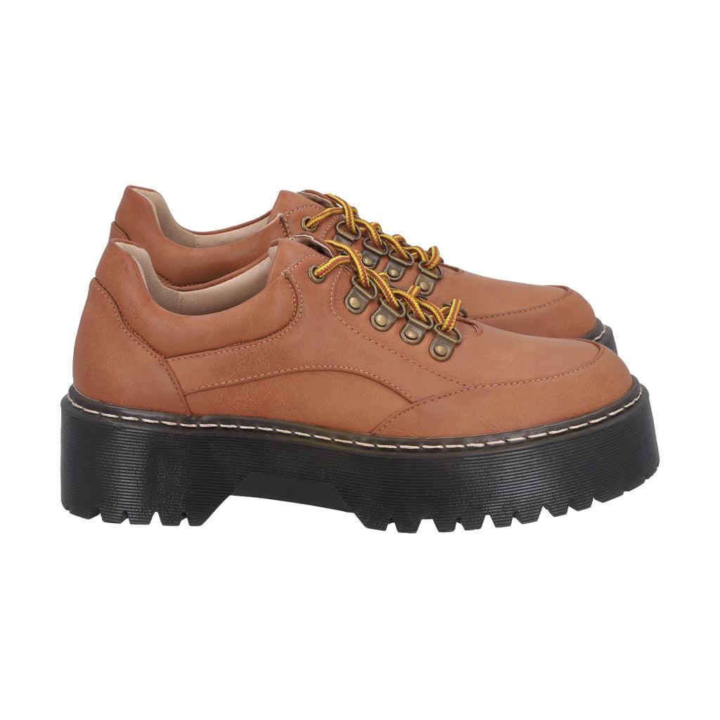 Mocasin Mujer Camel Lenny Police