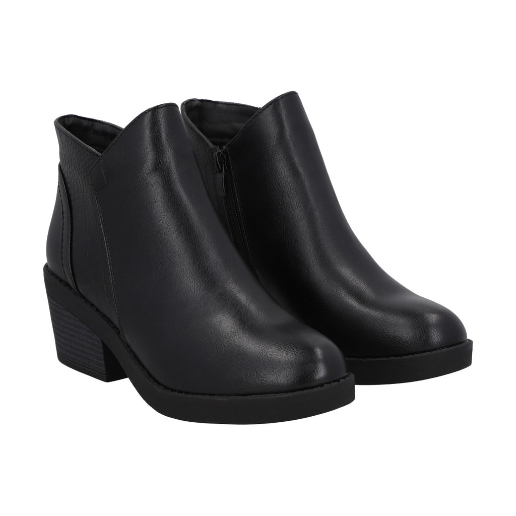 Botin Mujer Negro Zara Police