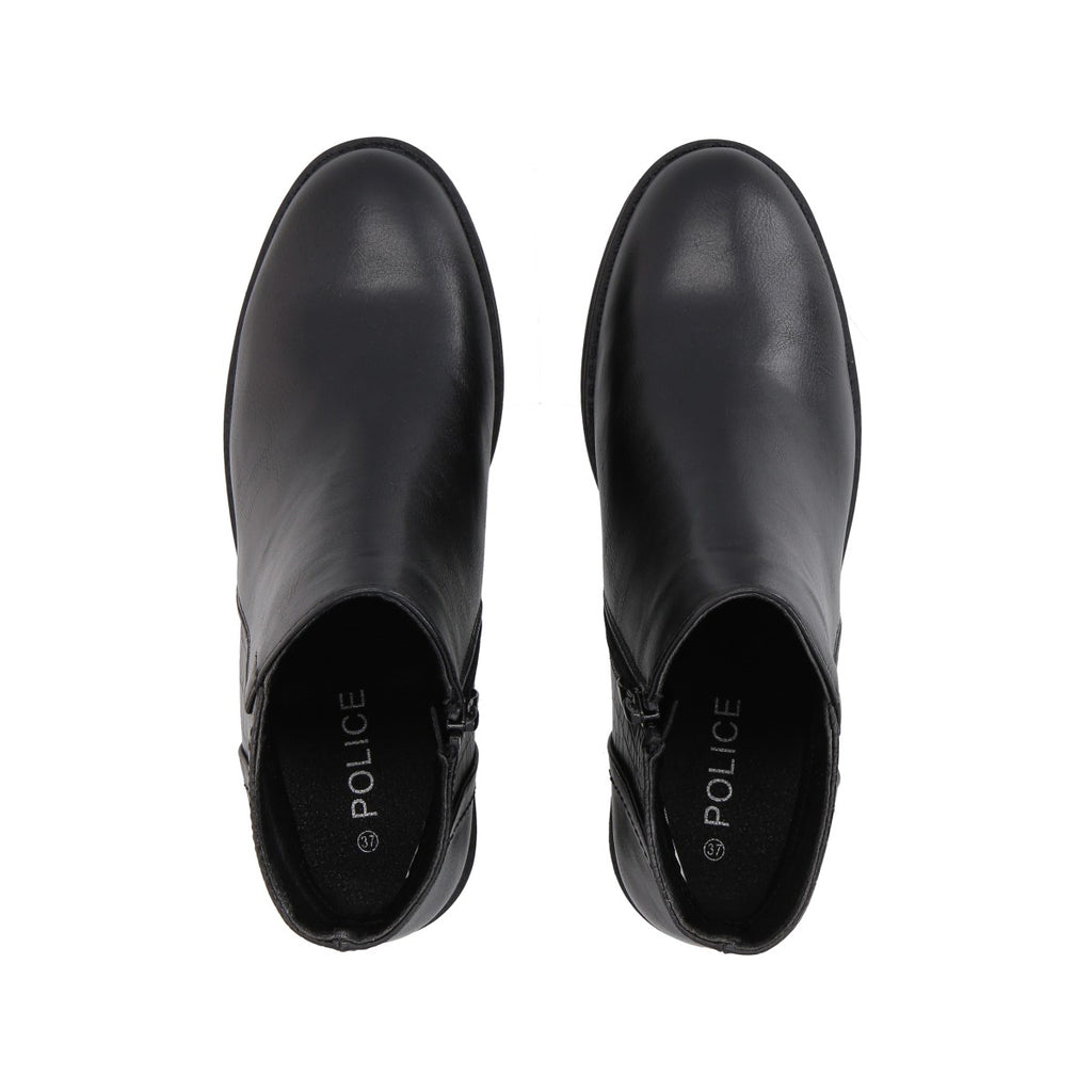 Botin Mujer Negro Zara Police
