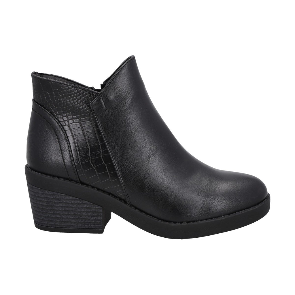 Botin Mujer Negro Zara Police