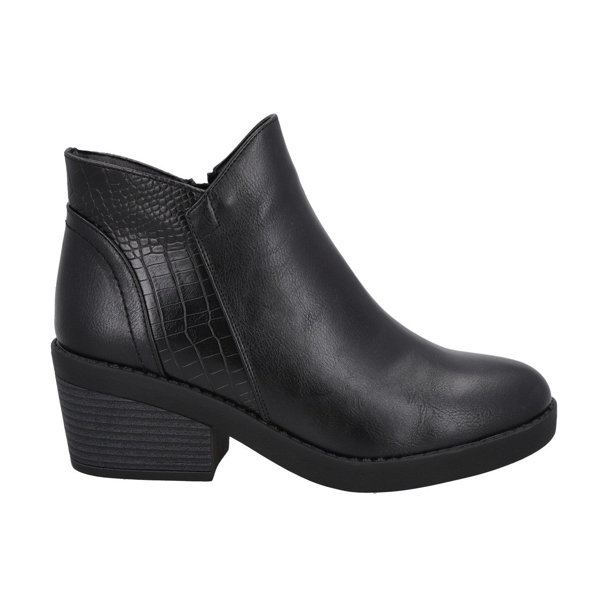 Botin Mujer Negro Zara Police