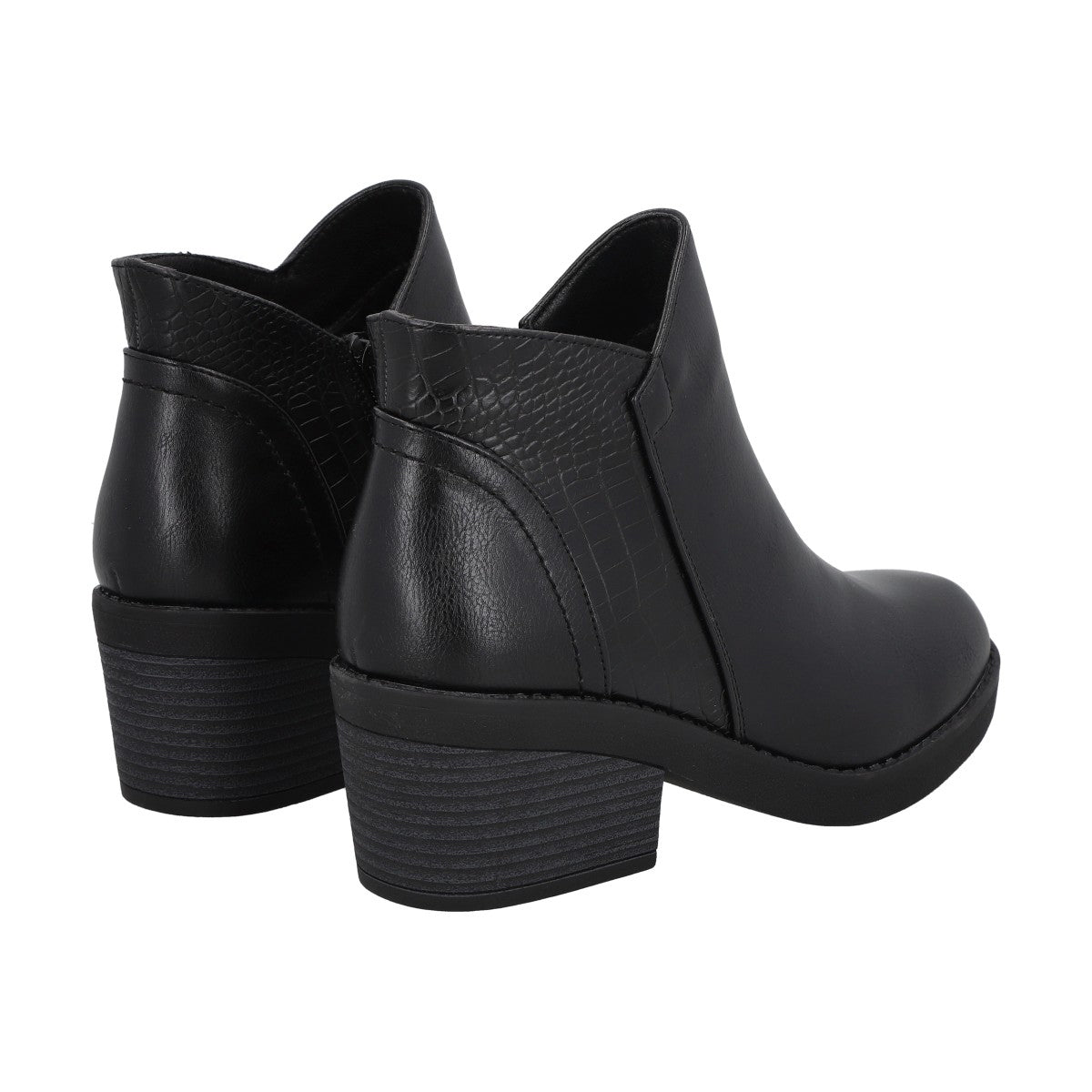 Botin Mujer Negro Zara Police