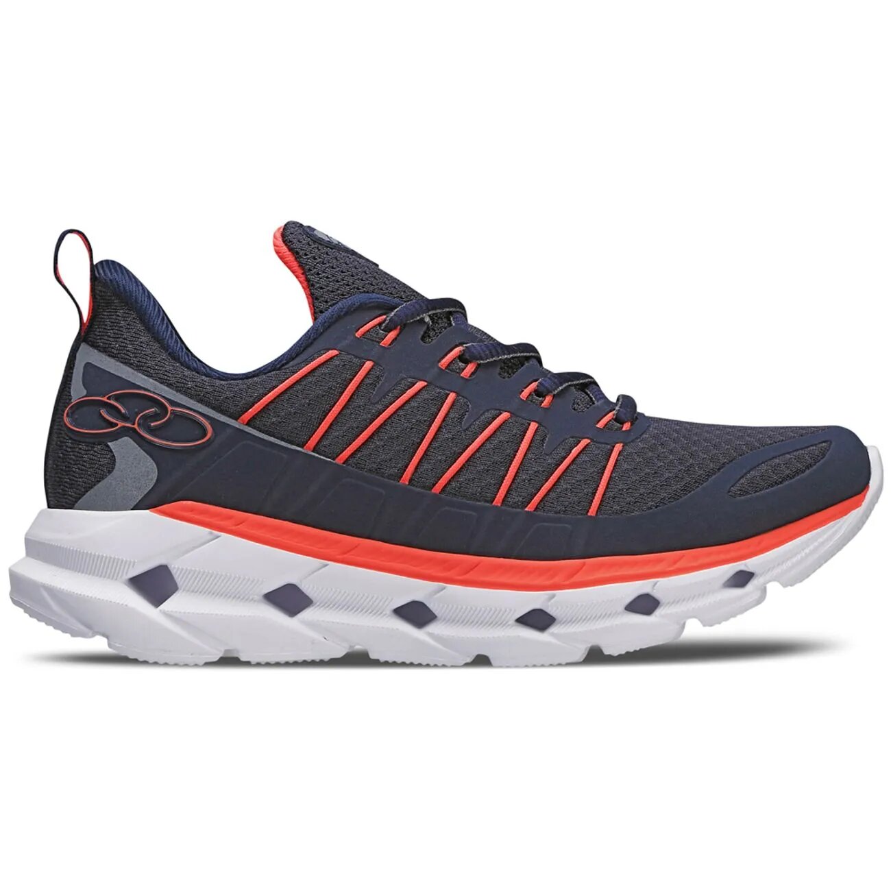 Zapatilla Infantil Cyber 3 Azul/Naranja Olympikus
