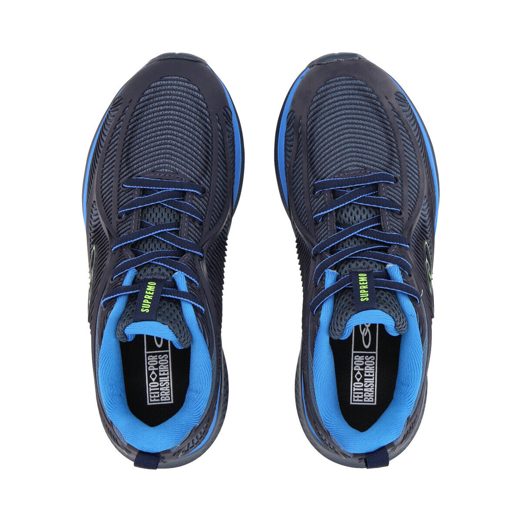 Zapatilla Infantil Supremo Azul/Negro Olympikus