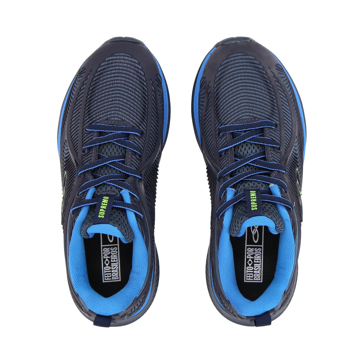 Zapatilla Infantil Supremo Azul/Negro Olympikus