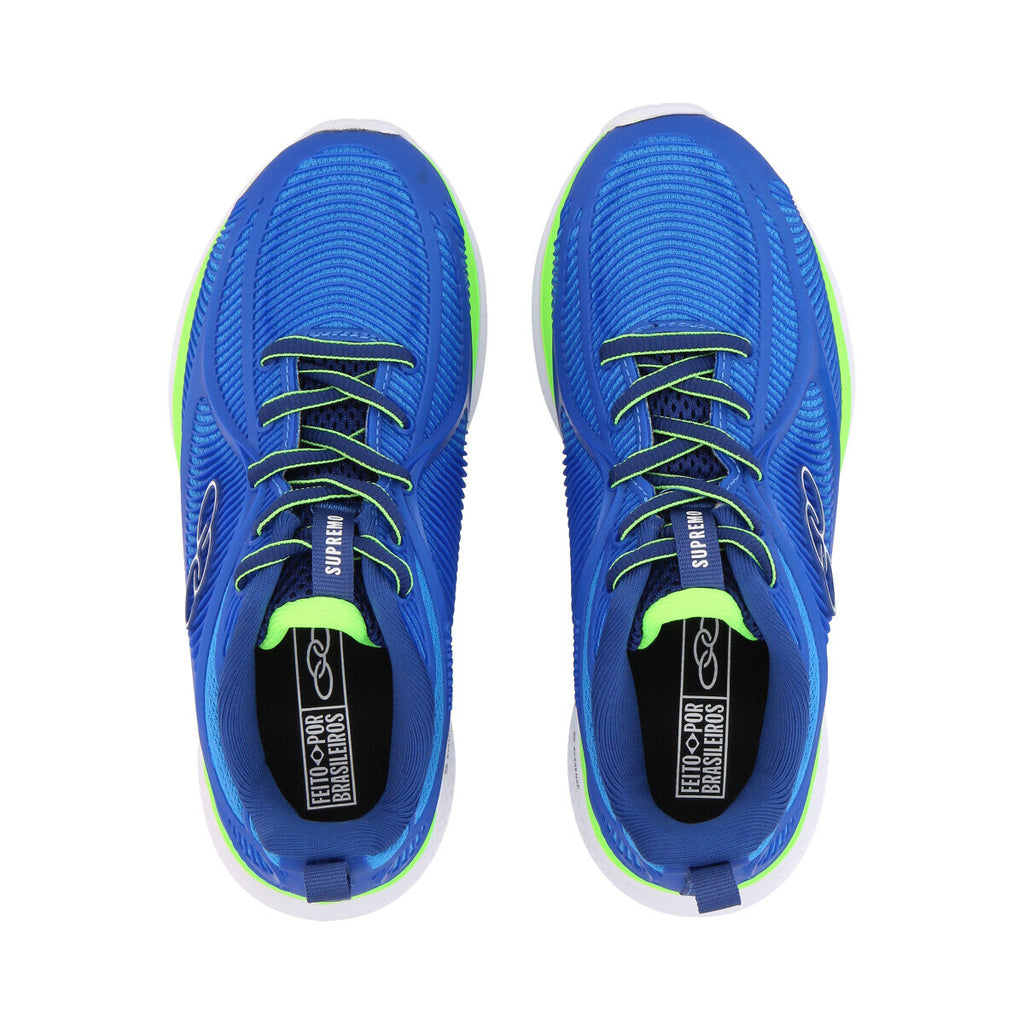 Zapatilla Infantil Supremo Azul Olympikus