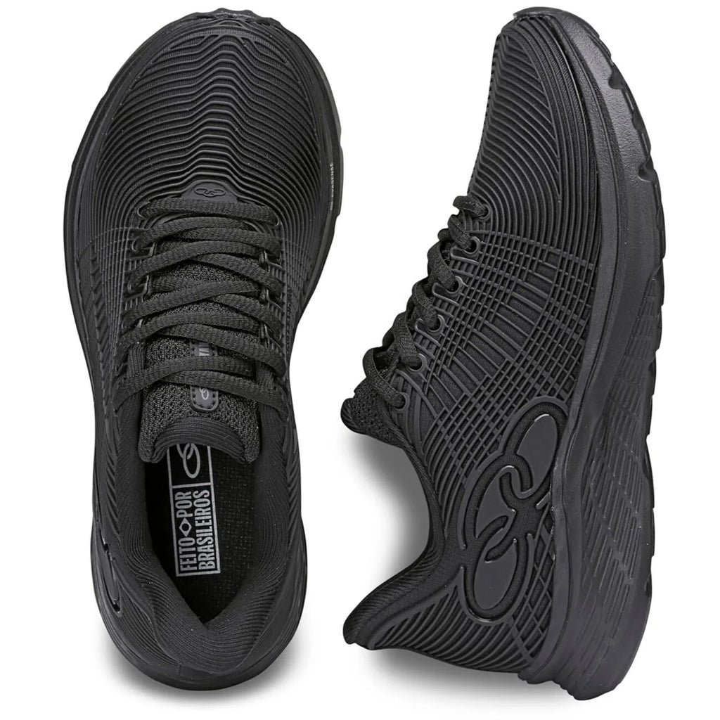 Zapatilla Infantil Cyan Negro Olympikus