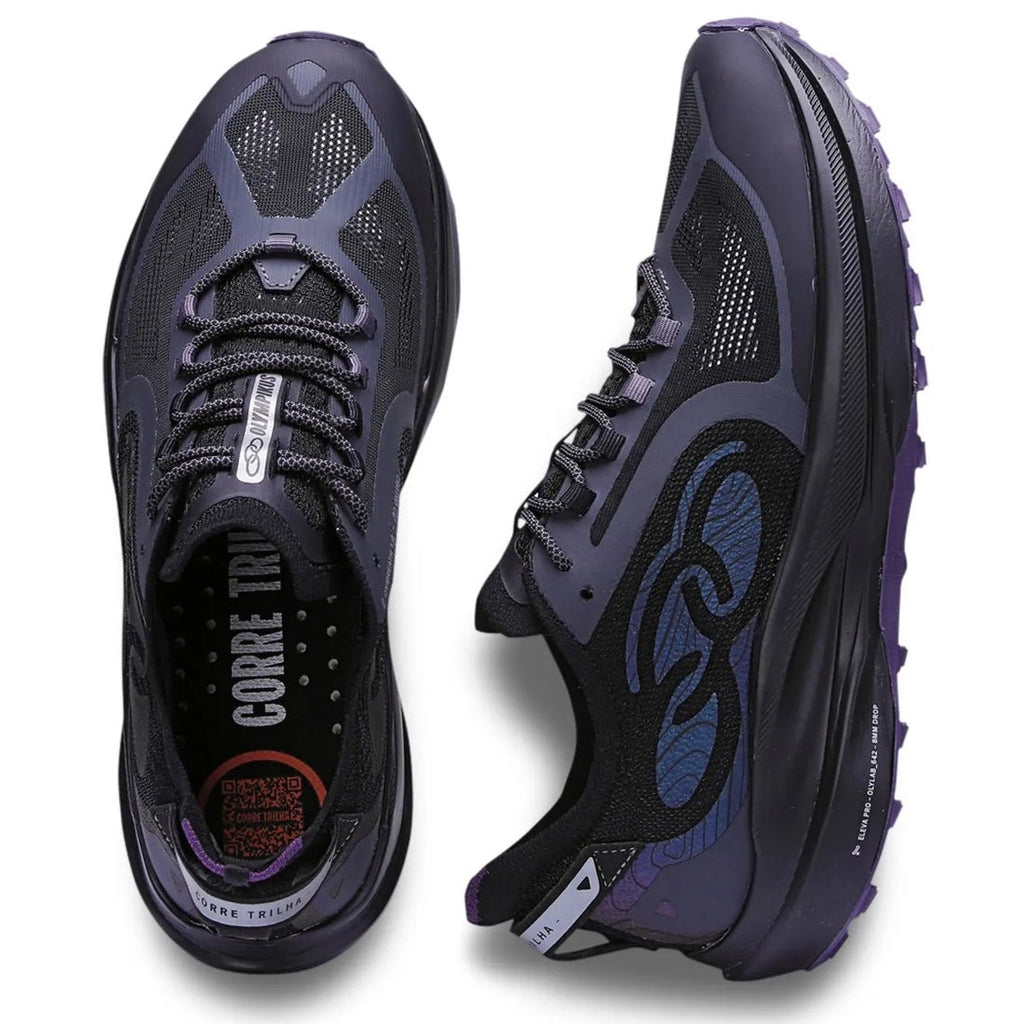 Zapatilla Trail Running Mujer Corre Trilha Negro