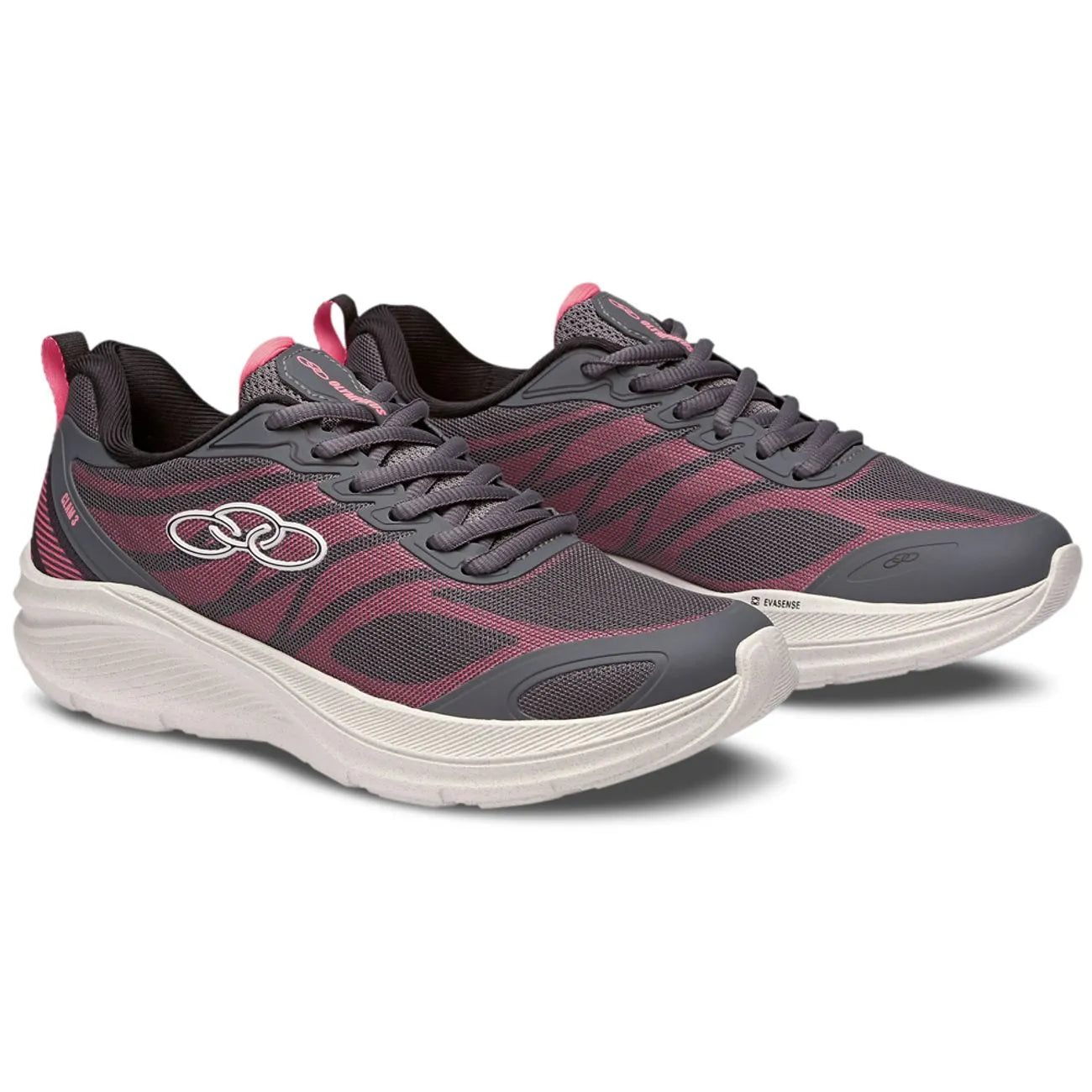 Zapatilla Mujer Glam 3 Gris Olympikus