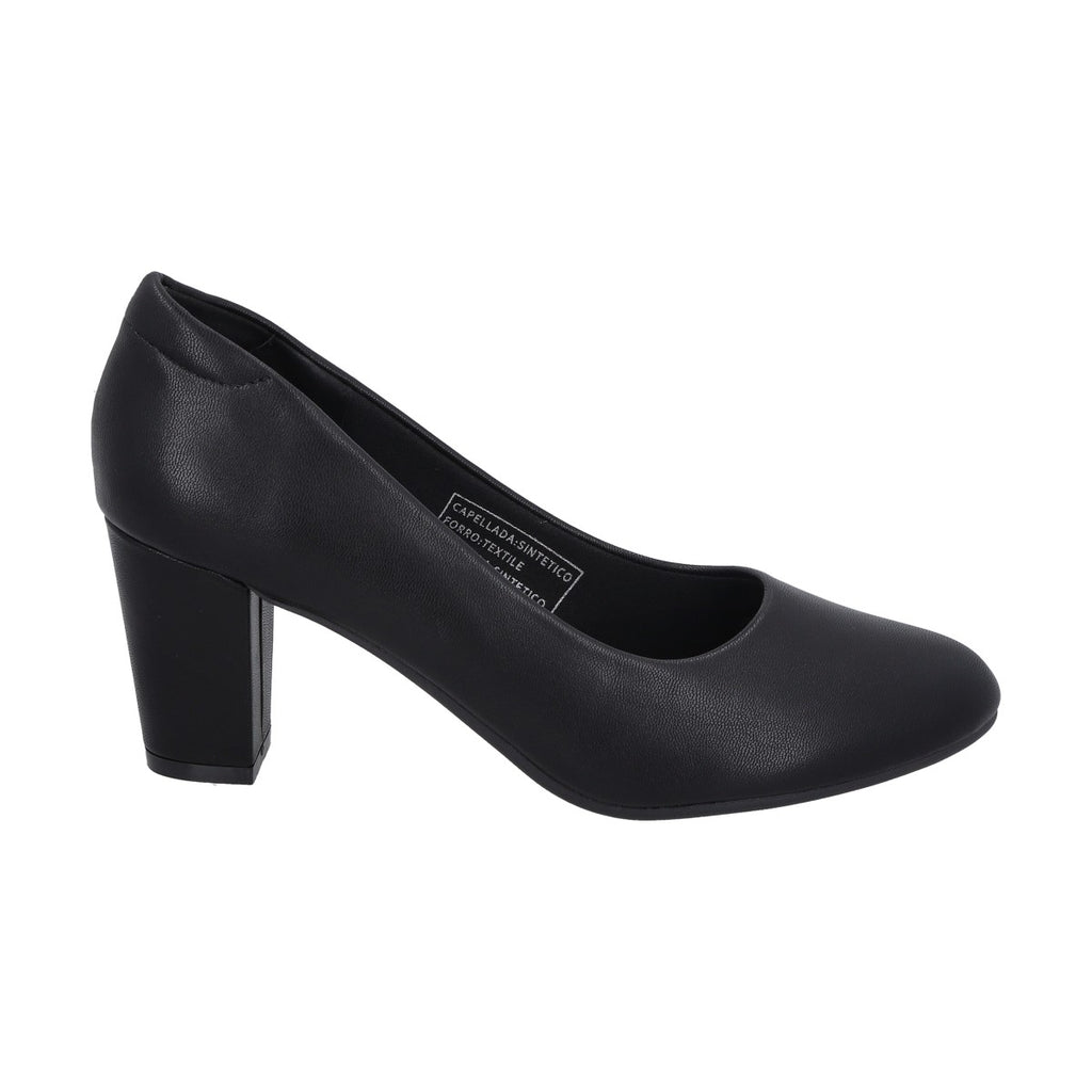 Zapato Mujer Negro Mary  Police