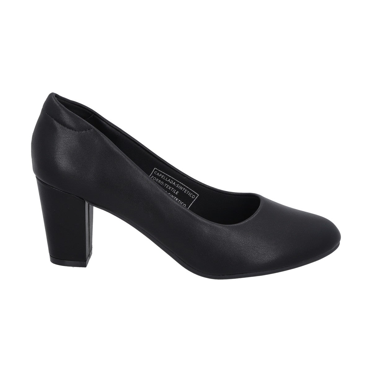 Zapato Mujer Negro Mary  Police