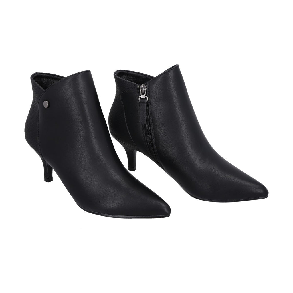 Botin Mujer Negro Sonia Police