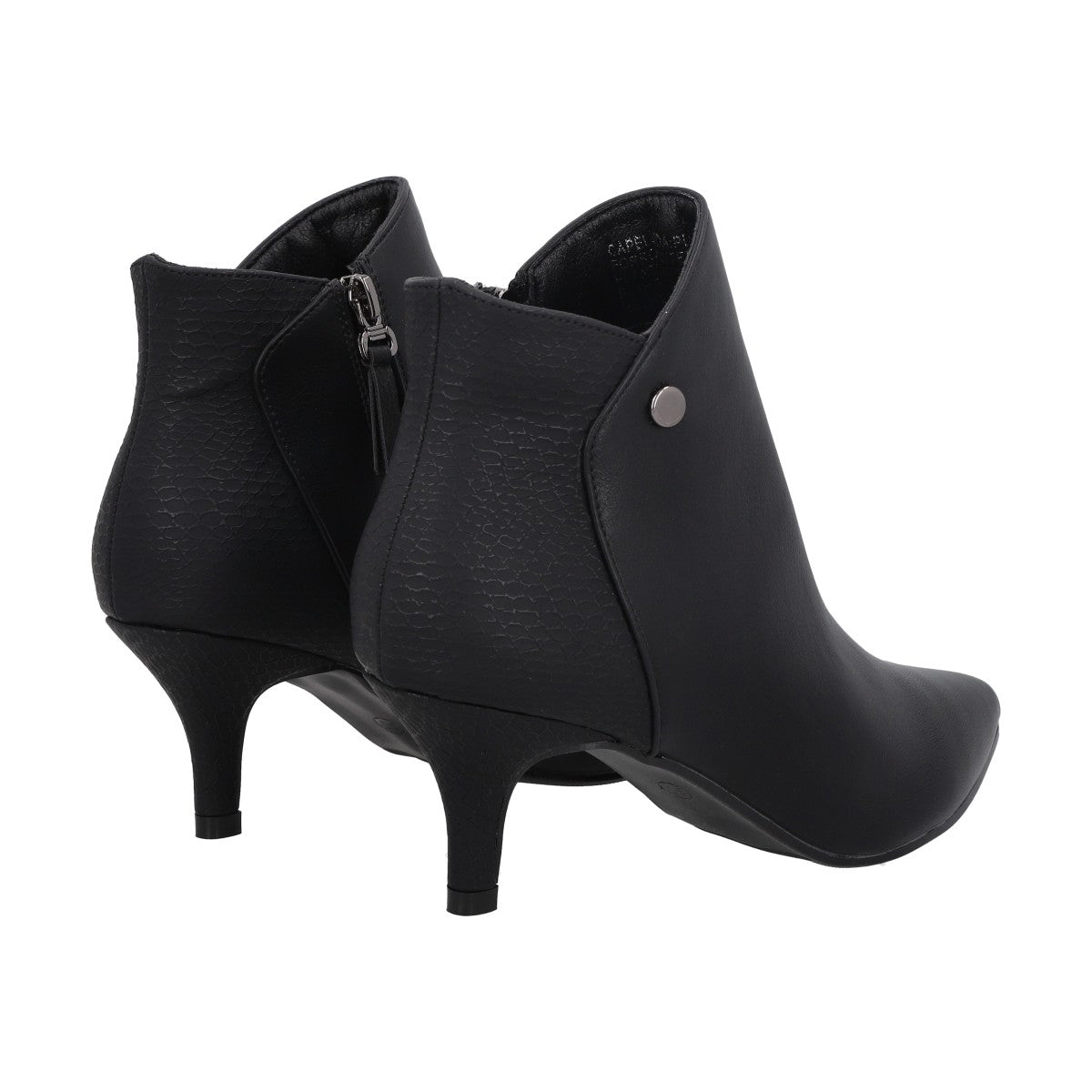 Botin Mujer Negro Sonia Police