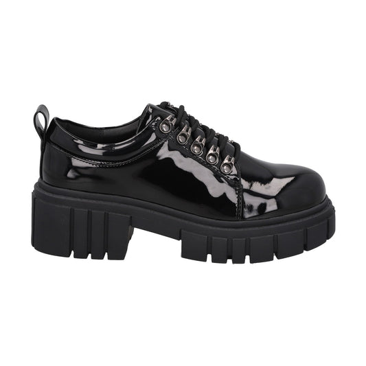 Mocasin Mujer Negro Rock Negro Police