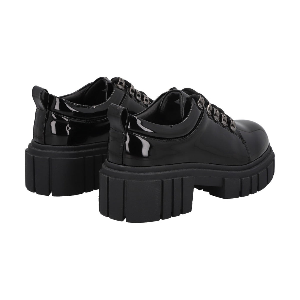 Mocasin Mujer Negro Rock Negro Police