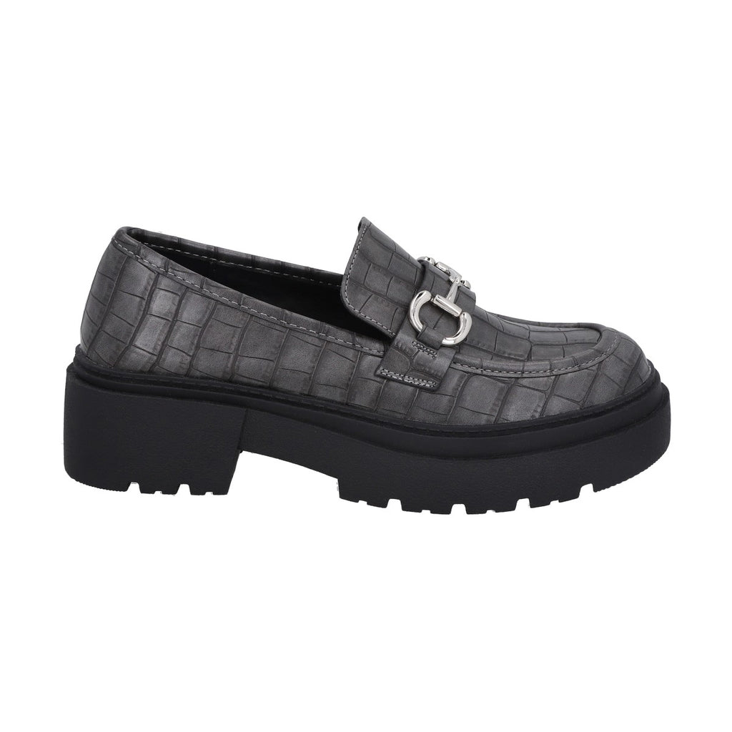 Mocasín Mujer Negro/Gris Gretha  Police