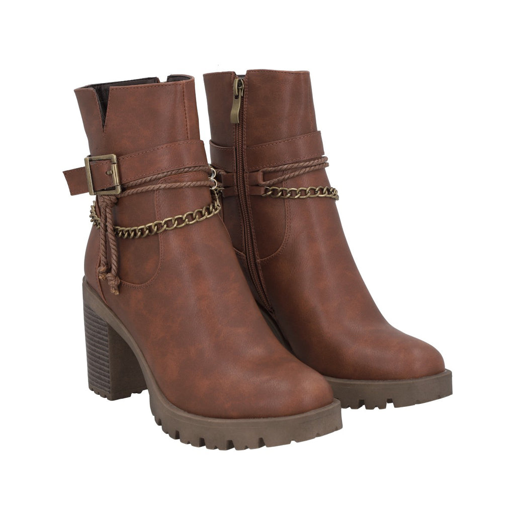 Bota Mujer Café Alison Police