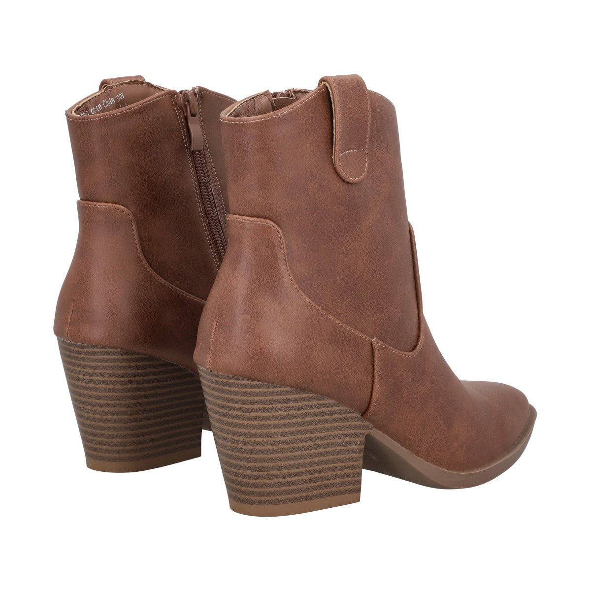 Bota Vaquera Mujer Camel Juana Police