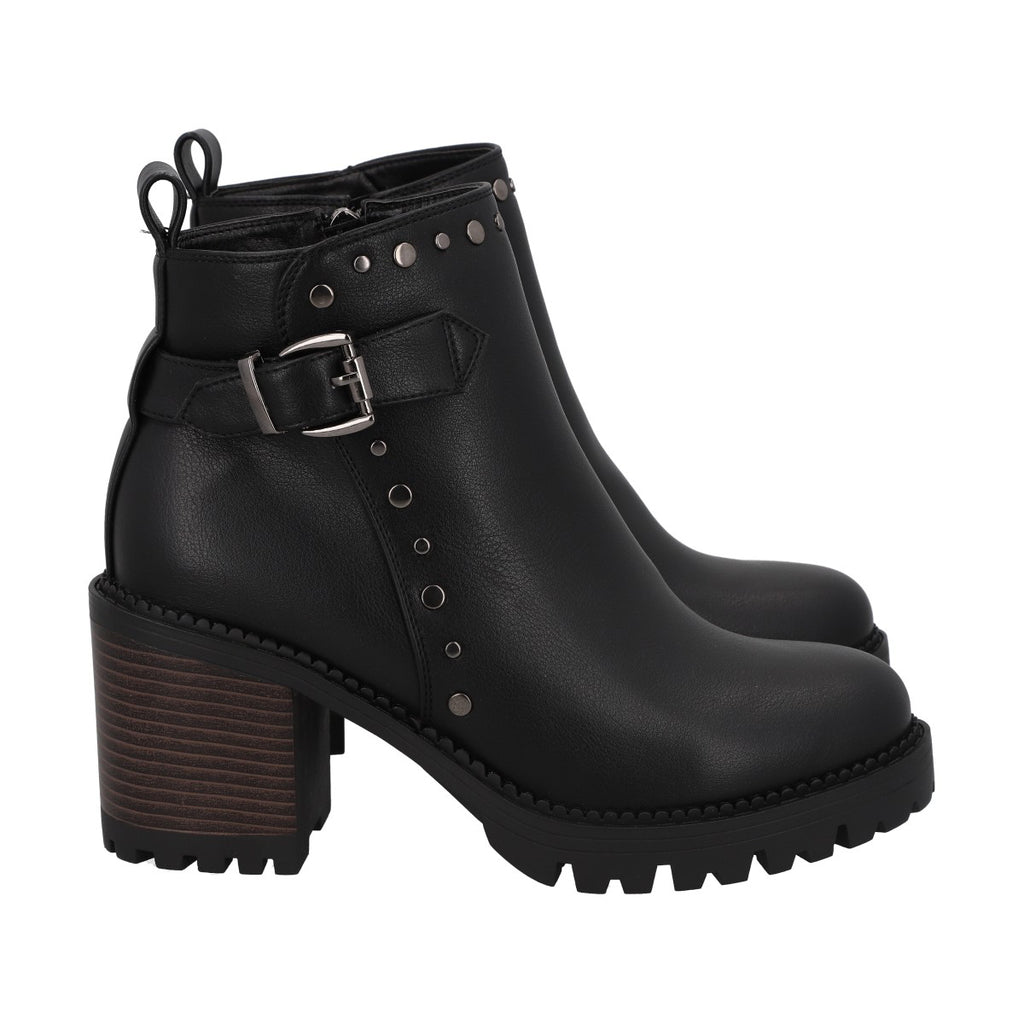 Botin Mujer Negro Zia Police