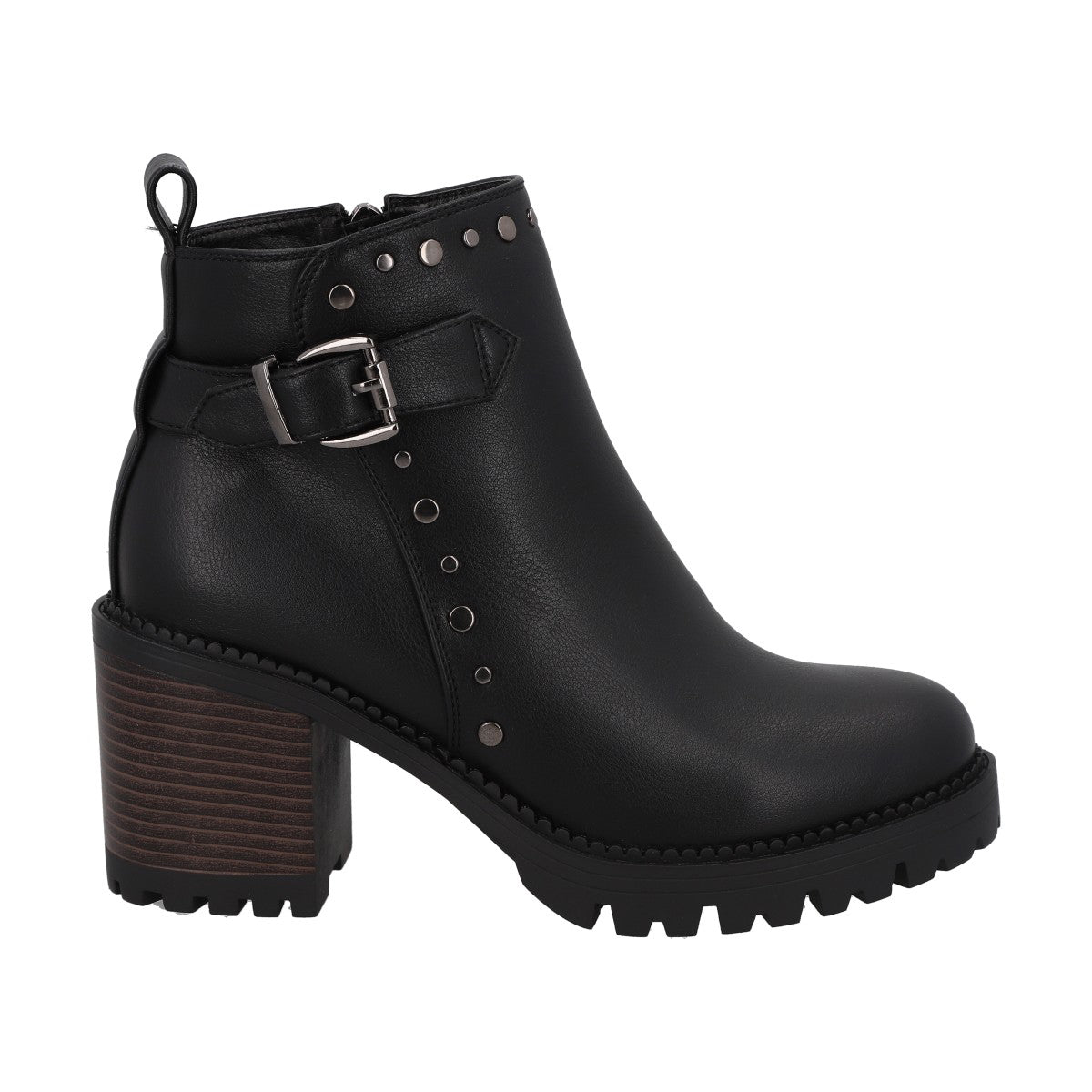 Botin Mujer Negro Zia Police