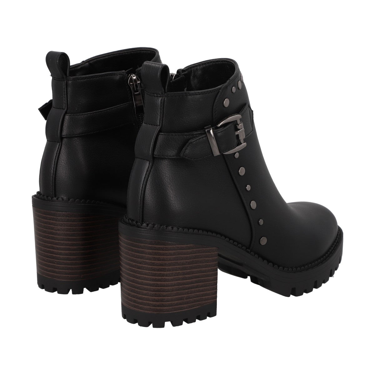 Botin Mujer Negro Zia Police